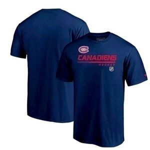 NHL Montreal Canadiens size medium short sleeve tee shirt.